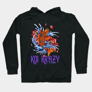 Japanese Koi Fish  has a cult following Hoodie